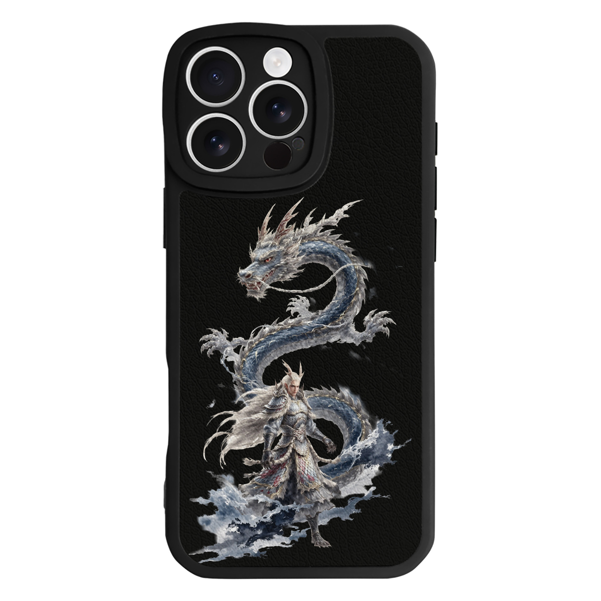 （画像用） Ne Zha 2 ナタ 魔童の大暴れ 【iPhone 16シリーズ対応】シリコンスマホケース（レザー調） 材質：シリコン